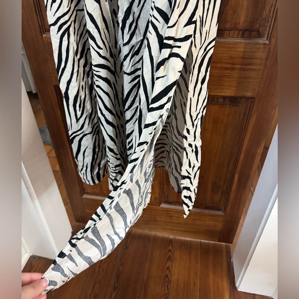 INC International Concepts Zebra Print Maxi Dress - Picture 4 of 5